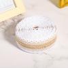 1pcs Lace Mesh Trim Burlap Ribbon Roll 5.5 Yards Lace Burlap Ribbon Jute Ribbon Roll  DIY Crafts