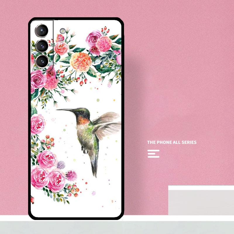 Hummingbird Phone Case For Samsung Galaxy S24 S26 Ultra S20 S21 S22 S23 S25 Plus S10 S25 FE Cover Coque