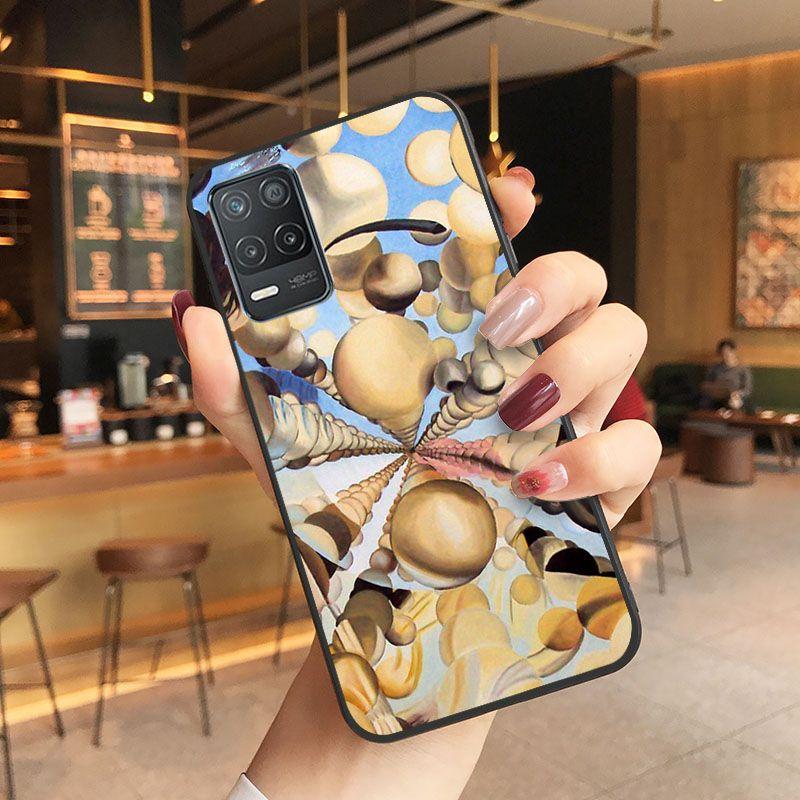 Funda Pouch Salvador Dali Phone Cover For Oppo Realme 8Pro 6PRO 6i 7pro 9i 9pro C11 C21Y C21 C25Y C25S C3 Q3S XT Cases Coque