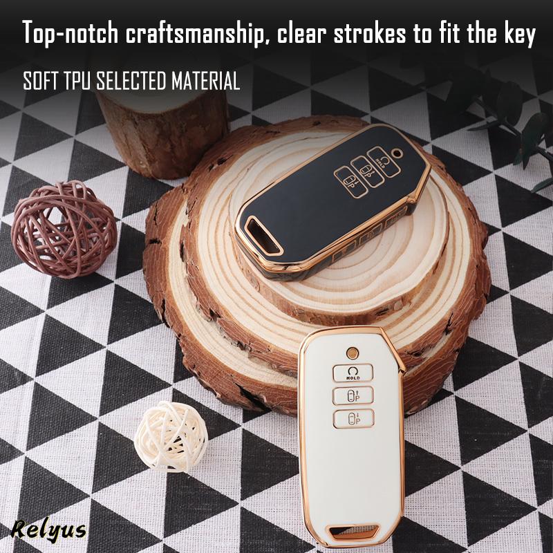 Fashion Soft Tpu Car Key Cover Case Protection Shell For Kia Sorento Mq4 Ev6 K8 V6 Keyless Holder Car Accessories