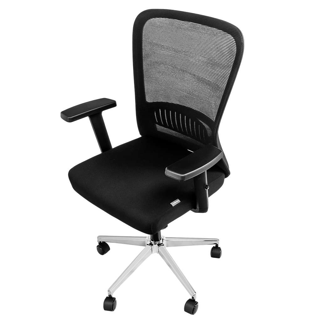 Furvero Norma BM/A1D/L1D Black N Swivel Office Chair