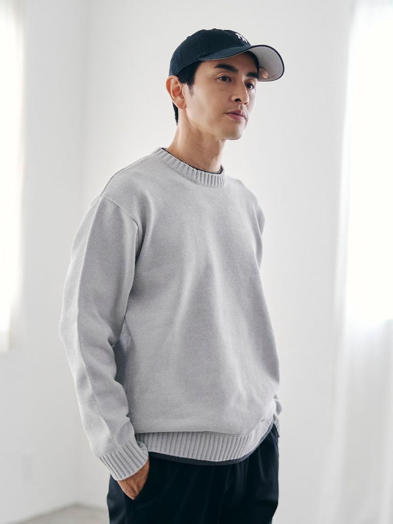 Cohen Faux Layered Mall Knit 75306000002 1150 LT.GRAY(11) M