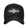 Unisex DR Dominikánská republika Outfit Baseballová čepice Snapback Klobouk Vintage Denní pokrývka hlavy Nastavitelná