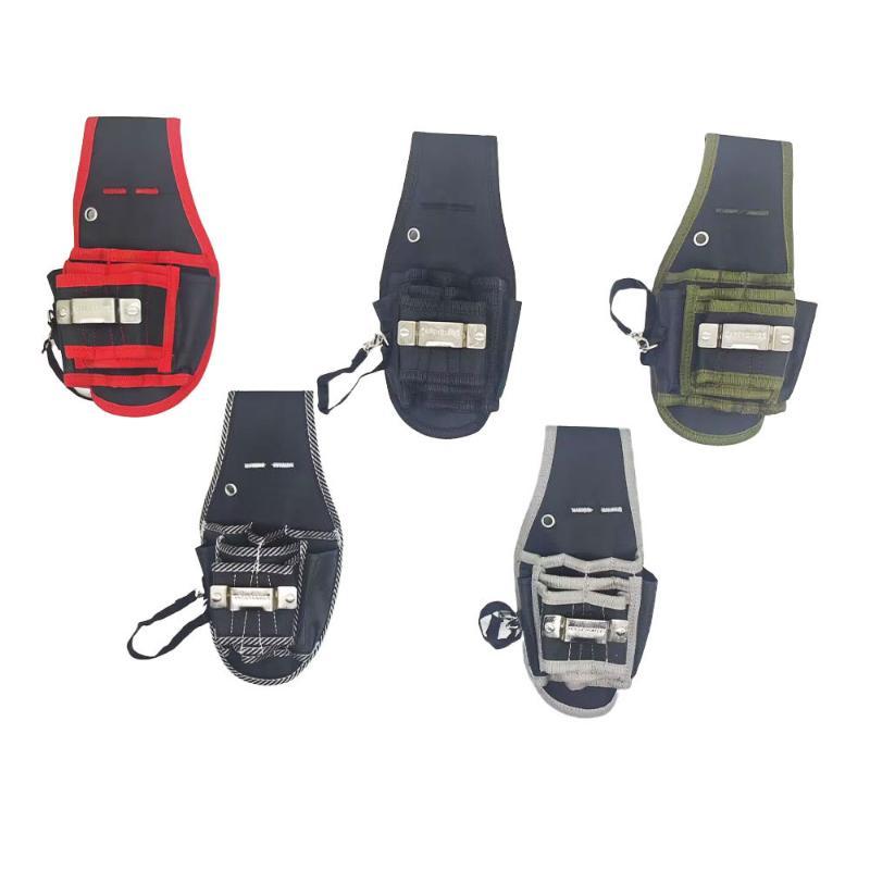 Waist Hung Tool Bag 1Pcs Multifunctional Drill Storage Pocket Light Weight Waist Pack for DIY Enthusiast Craft Projects