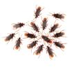 50pcs Lifelike Simulation Cockroach Toys Bug Roaches Cockroach Prank Toys  April Fool's Day