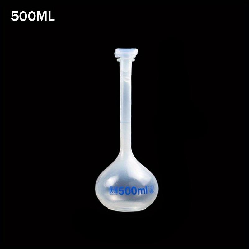 1 Stück 50ml/100ml/250ml/500ml 1 Stück Messkolben mit einer Teilung Messkolben Graduierte Flasche für chemische Tests