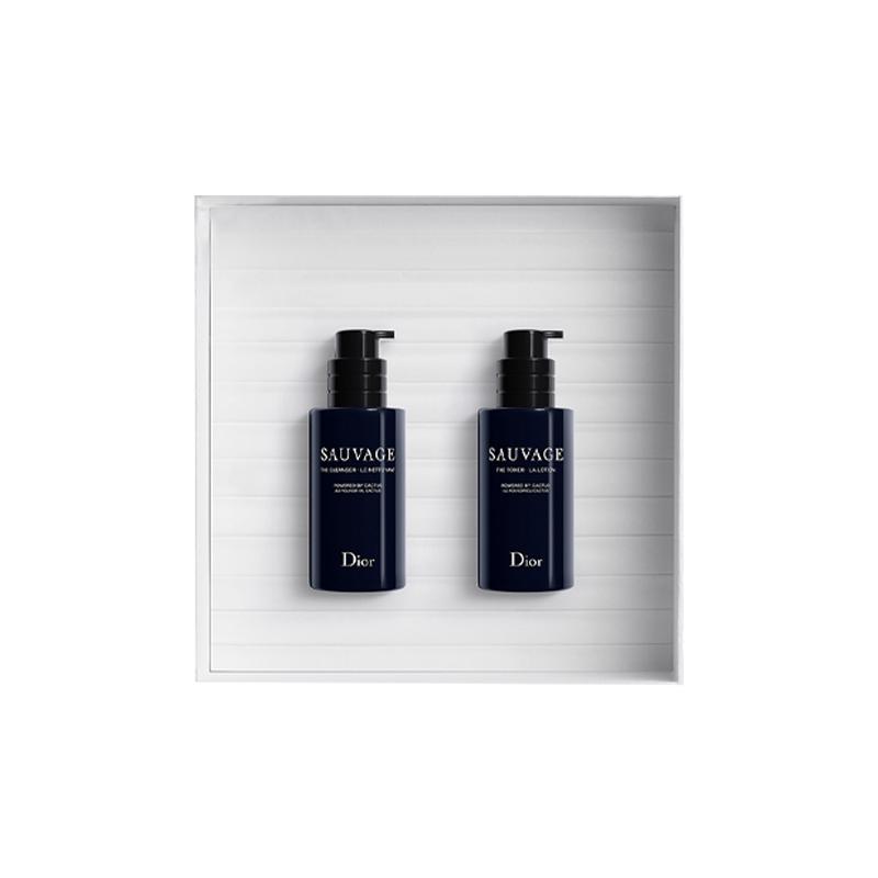

DIOR Skincare Wilderness Cleansing + Toner for Men Skin Care Set Celebrity Two-piece Gift Box Edition Facial Cleanser Moisturizing and Firming белый