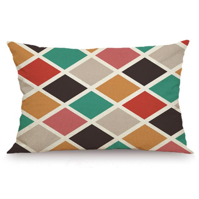 XUNYU 30X50cm/40x60cm Husă de pernă Husă de pernă geometrică pentru cameră pentru copii Husă de pernă decorativă pentru canapea dormitor JX002