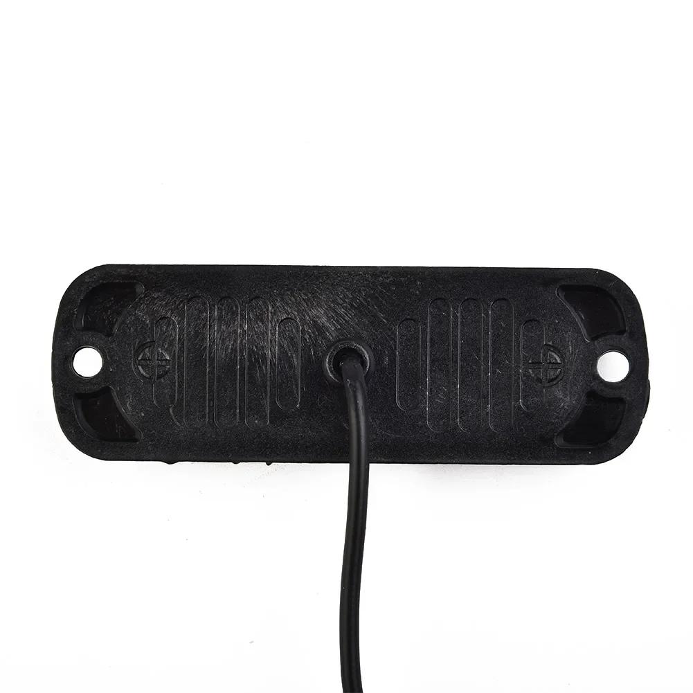 4PCS 4LED Amber Grille Light Lightbar Truck Van Off-road Car Urgent Light Fog Light Lamp 12-24V Super Bright Anti-collision