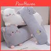 Plush Cartoon Cat Toy Stuffed Doll Sleeping Bed Headrest Decoration Gift Kids
