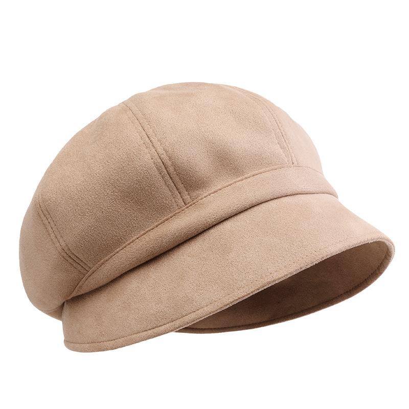 French Style Hat for Women All Match  Face Showing Small Pile Hat Fashionable Sunshade Fisherman Hat  Long In Front and Short In Back  Trendy