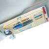 Car Driver License Storage Bag Sun Visor Sunglasses Card Holder
