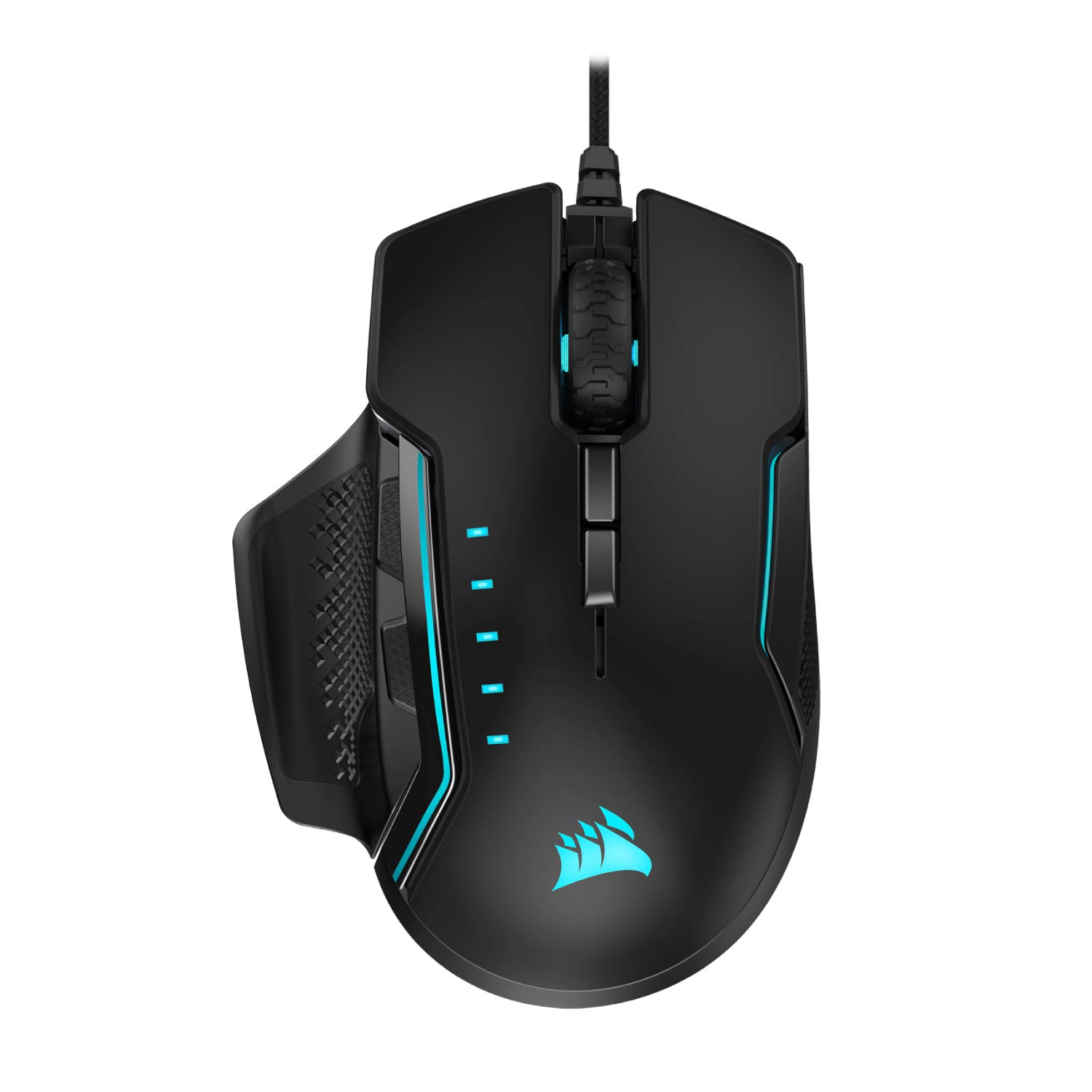 

Corsair Gaming Mouse GLAIVE RGB PRO Mouse ALU Wired MS374 CH-9302311-AP