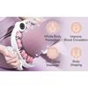 Ring-Beinclip-Rollenmassagegerät, Beinmassagegerät, Yoga-Fitnesshilfe, Bein-Schönheitsartefakt, 3 abnehmbare Teile