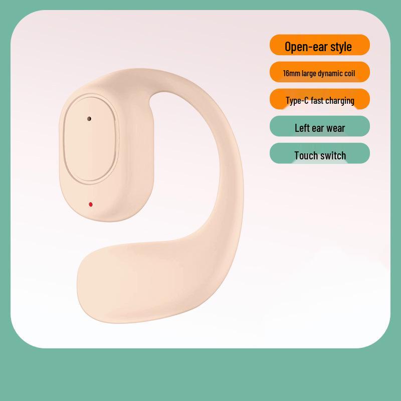 F2 Wireless Bluetooth Ear-hook Earphones: High-Quality Sound, Long Battery Life, Sports Noise Reduction
