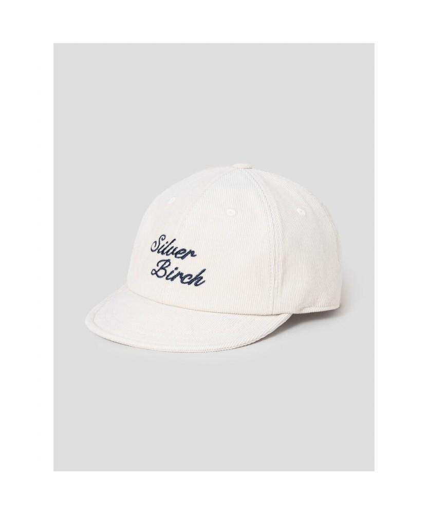 8SECONDS Corduroy Soft Brim Ball Cap Ivory
