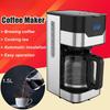 800W 1.8L Large Capacity American Coffee Machine Automatic Insulation Drip Coffee Maker 2h Heat Preservation LED Display