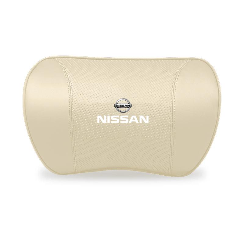 Memory Cotton Car Seat Headrest/Neck Lumbar Protection Cushion For Nissan Sylphy N7 Teana Qashqai Note J10 J11 Navara Juke Tiida