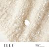 ELLE French Style Lambswool Semi-High Collar Sweater