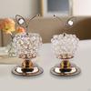 Beads Modern Table Centerpiece Decor Artificial Fruit Figurine Statue Crystal Ornament for Home