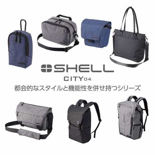 Hakuba HAKUBA Kameratasche Plus Shell City 04 Kamerabeutel M mit Reißverschluss Kann mit Klettverschluss befestigt werden Schwarz SP-CT04-CPMBK