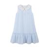 Girls' Doll Collar Ruffle A-line Dress