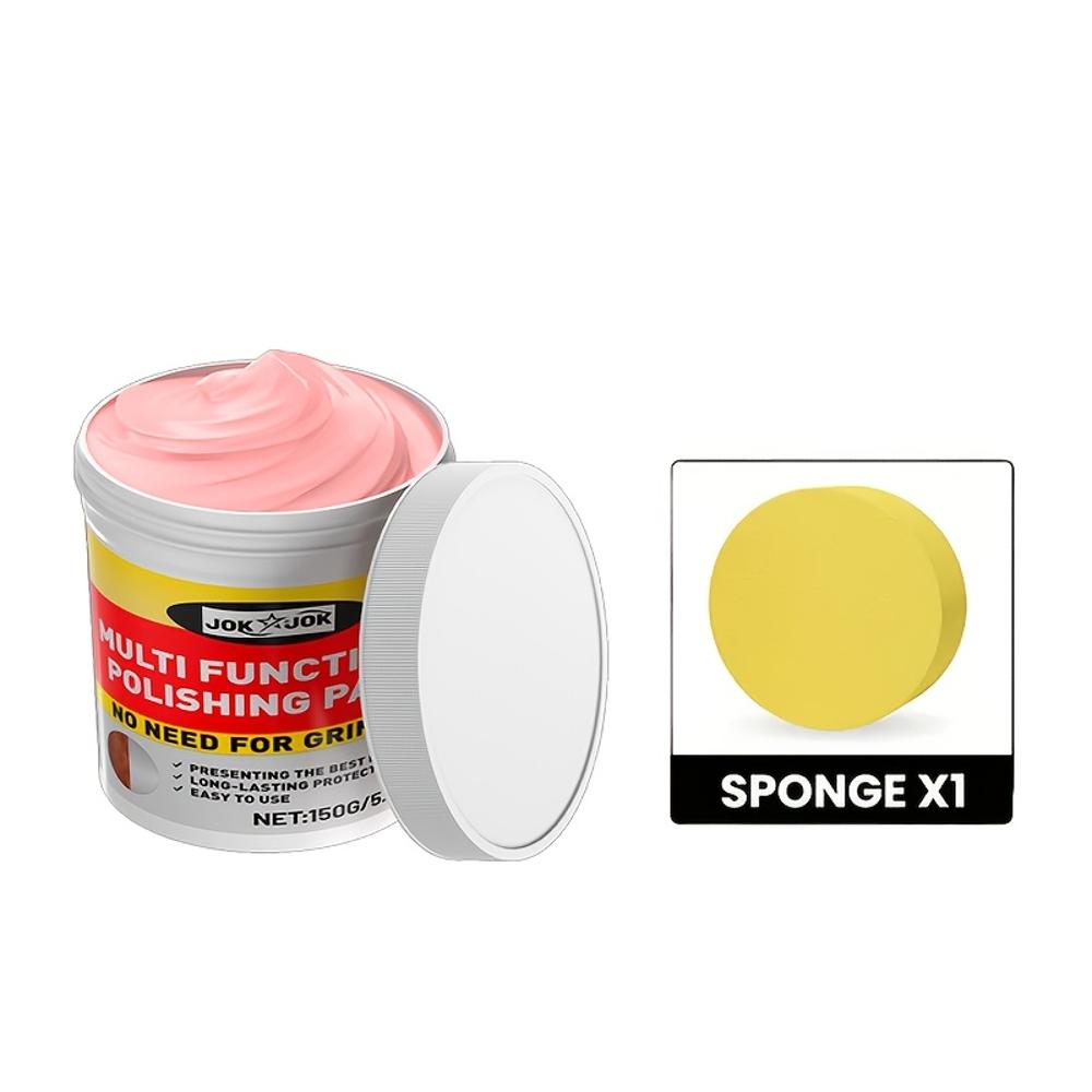 JOKJOK Metal Polishing & Rust Converter - No-Sanding Formula, Instant Rust Conversion & Chrome Repair Paste for Cars, Motorcycle