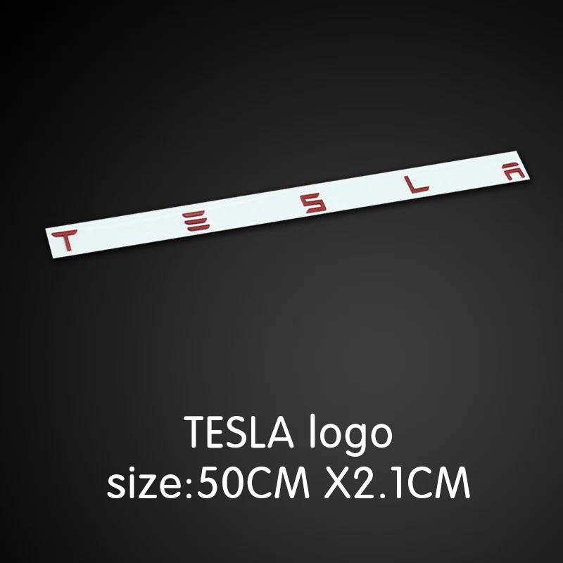ICTB3 Applicable to Tesla TESLA rear end label MODEL/3/S/X car label, rear letter label, electroplated car label logo
