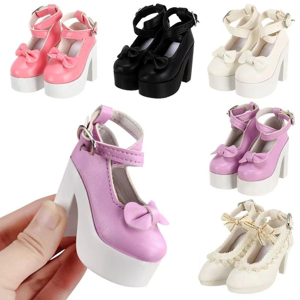 Causal Wear Doll High Heel Shoes PU Leather 1/3 Doll Shoes 60cm Doll Shoes Doll Accessories