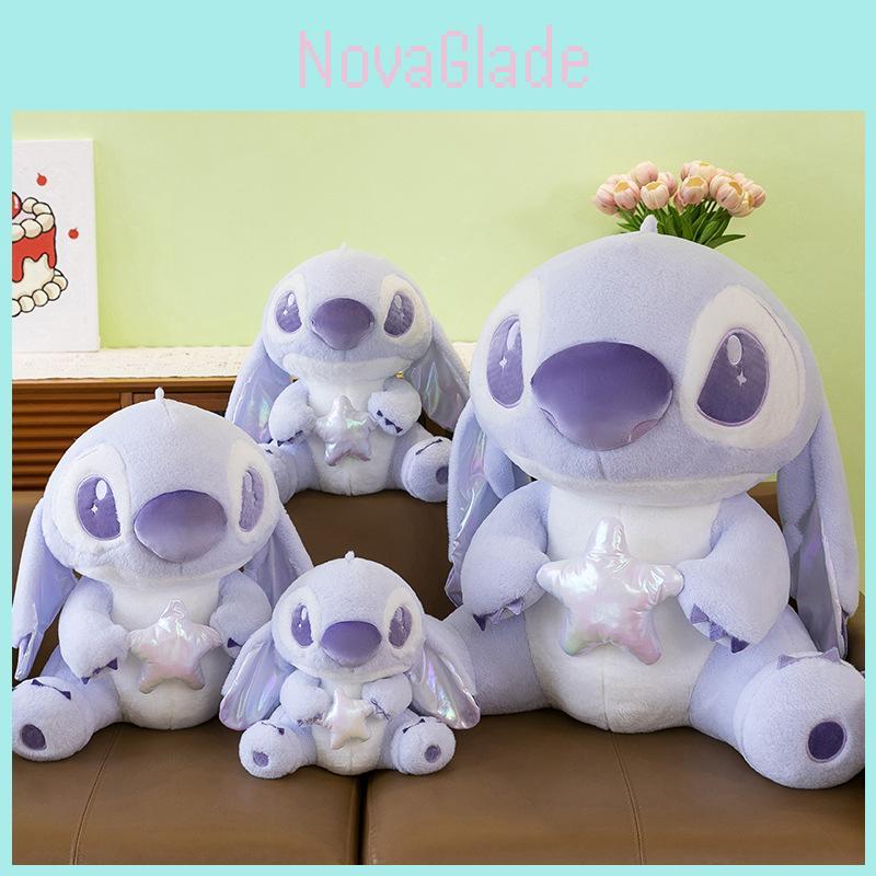 Lilo Stitch Plush Toy Cute Star Embracing Stitch Doll Large Size For Kids And Collectors