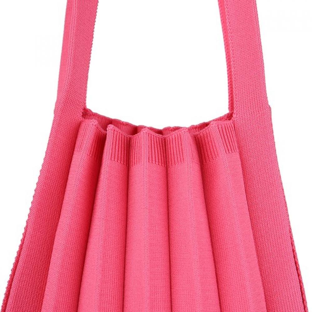 Pleatsmama Mini Shoulder Bag Pink