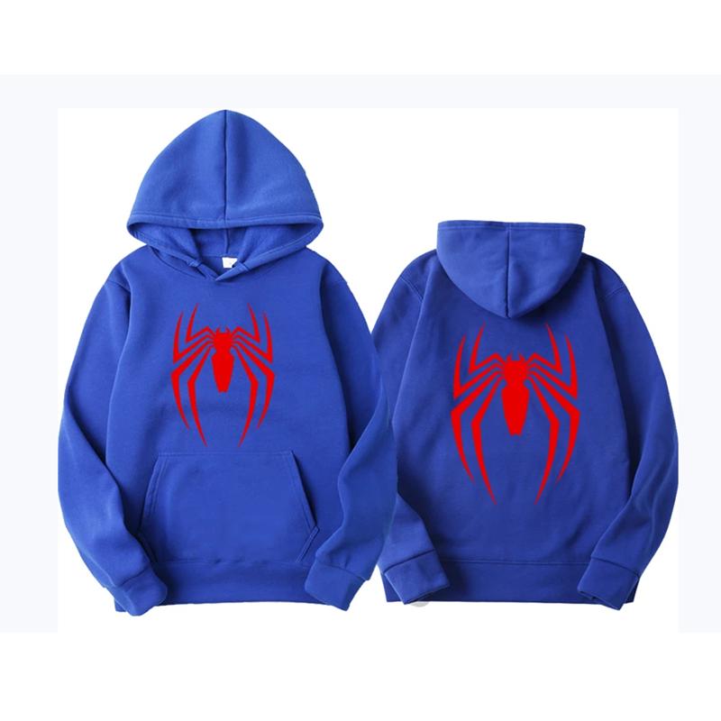 Fashion printed Spider hoodie for men Casual hoodie pullover Sweatshirt for men top spider hoodie sweatshirt