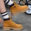 Fashion Desert High-top Hiking Shoes Non-slip Male Motocross Boots Handmade Versatile Botas Comfy Sneakers New Fashion Men's Ankle Boots