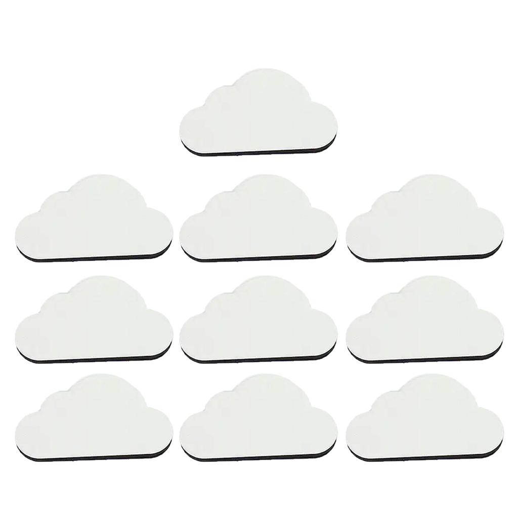 10pcs Customizable Souvenir Heat Transfer Blank Sublimation Blanks Fridge Magnet Stylish Decorations DIY Photo Magnets