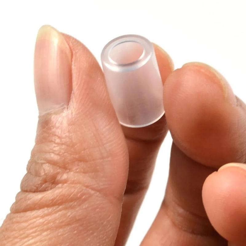 Plastic Disposable Blow Tube Easy Snap On Designs Transparent Breathalyzer Mouthpiece Set for AT6000 Ethanol Detector