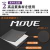 SAWAKAKI Kick Guard Seat Back Leather Mat for Daihatsu Move Interior Stain with Logo LA100S, LA110S, LA150S, LA160S, Prevention,