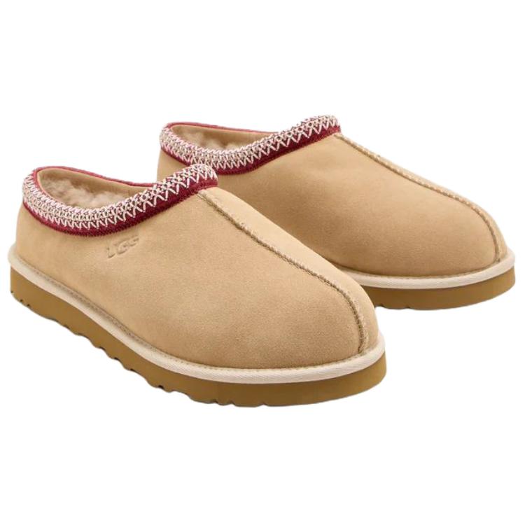 UGG Tasman 2 Slipper Driftwood Biking Red Men Sneakers Tan 1174671-DWD