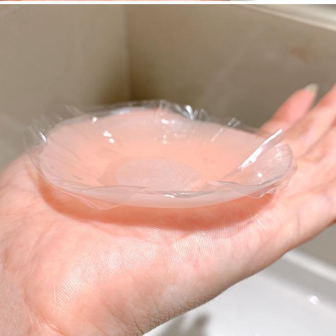 Unsichtbare Spurlos Silikon Brustwarzenabdeckungen - Transparent, Ultradünn, Anti-Exposition Areola Aufkleber