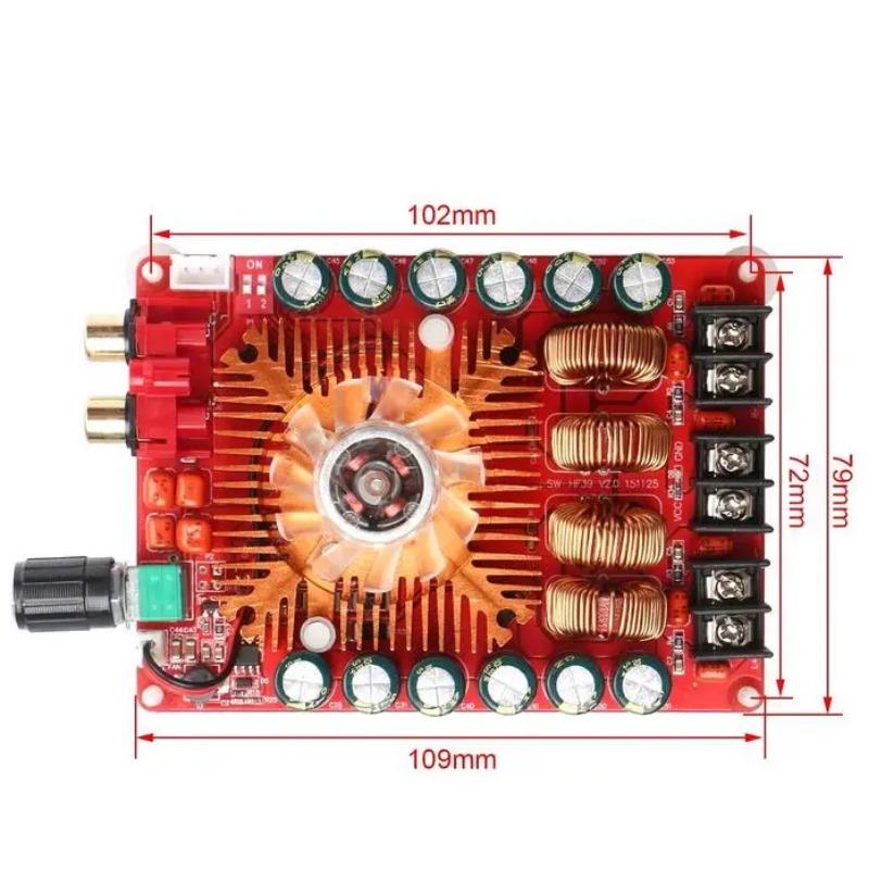 2X160W BTL Stereo Digital Power Amplifier Board TDA7498E 220W Mono, High Power Digital Power Amplifier