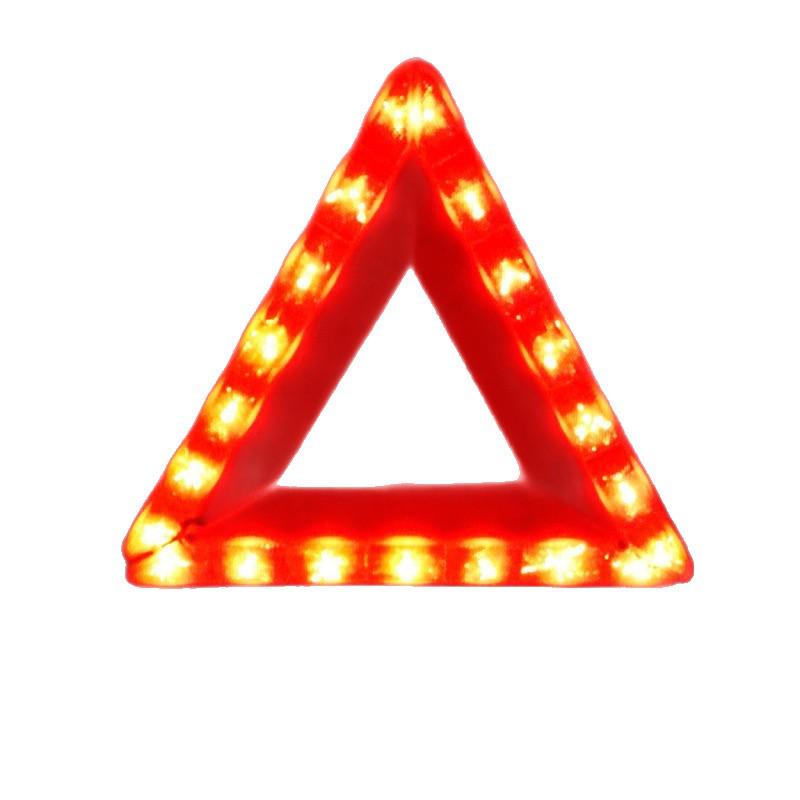 Reflective Folding Traffic Triangle Warning Sign for Car Parking