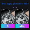 For Chery Tigo9 Car Interior Door Center Console Media Dashboard Navigation TPU Anti-scratch Protector Film