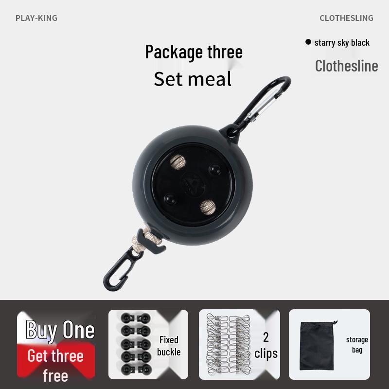 

Ветрозащитная выдвижная бельевая веревка для использования в помещении/на улице и в путешествиях