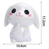 Bunny Bank, Ceramic Figure for Saving Money, Small Sculpture Kids And Adults