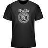 Fashion Spartan Warrior Spartan Helmet Round Mark Printed T Shirt New 100 Cotton Short Sleeve ONeck Tshirt Casual Mens Top