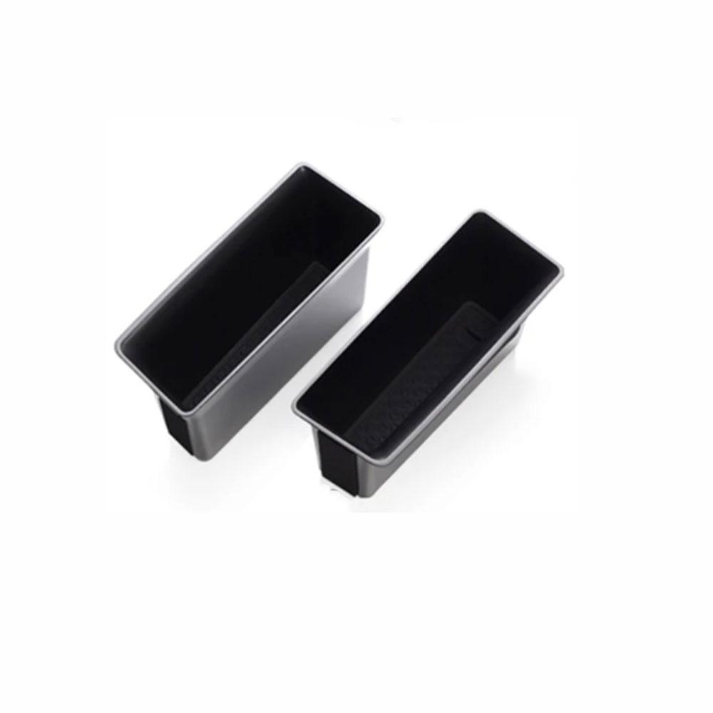 

For Volkswagen VW Golf 8 MK8 GTI GTE R - 2024 Door Storage Box Door Barrel Tray Plate Container Organizer Accessories 2Pcs front