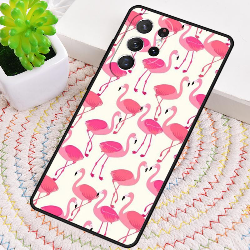 Flamingo Phone Case for Samsung Galaxy Note 10 Pro S26 Ultra S23 S24 FE S25 S21 S22 PLUS Shockproof Cove