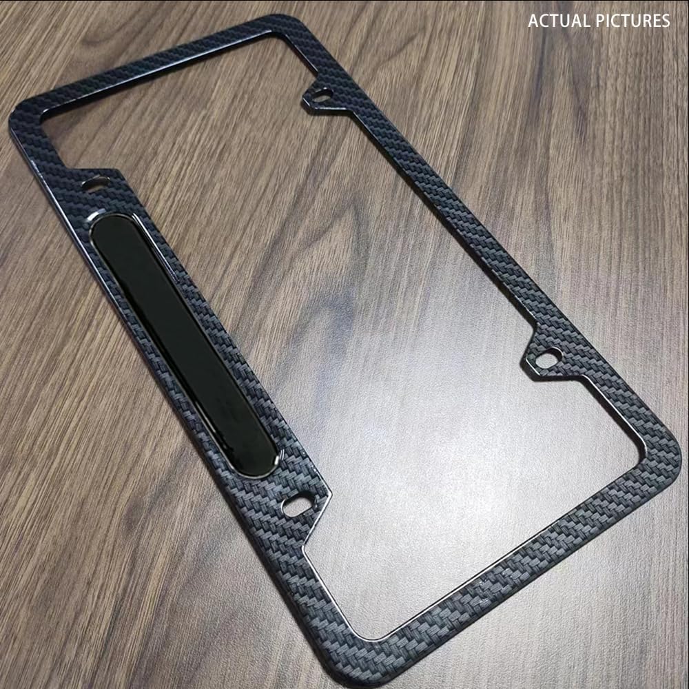License Plate Frame fit for License Plate 6 * 12 Inches Tag Holder Bracket