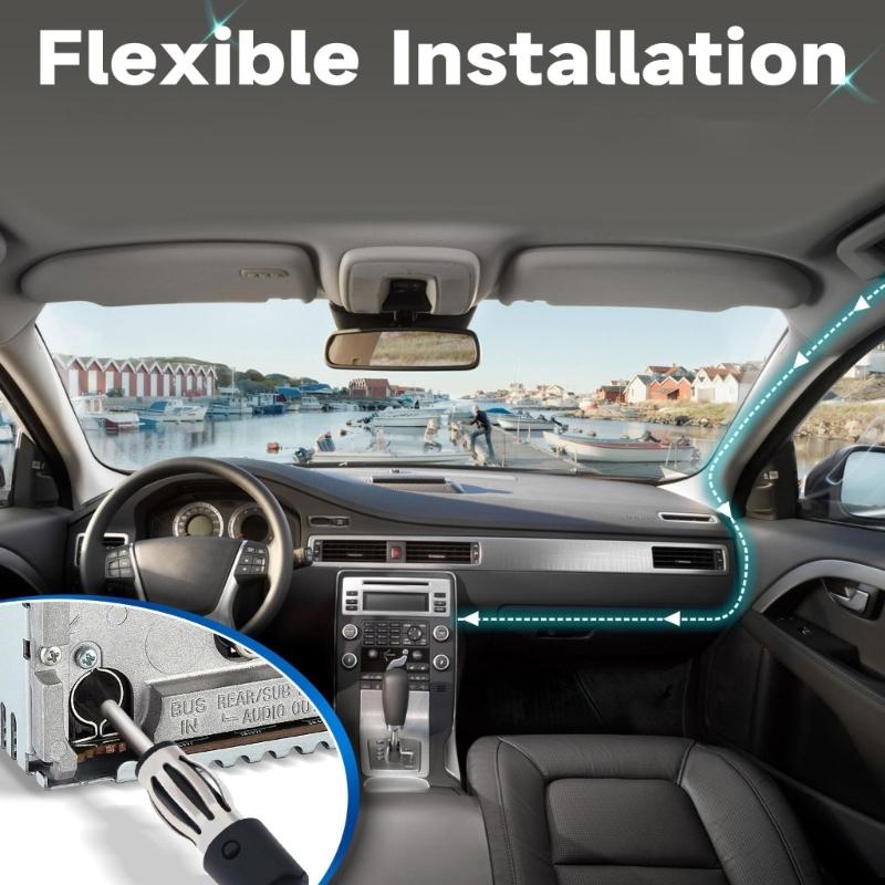 Quick Install Auto Antenna with Mounting Base High Performances ABS Construction for Select Model