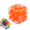 Stress Relief Squeezing Square Water Droplet Balls Squishys Maltose Cubes Fidget Toy Soft Squeeze Toy Stress Relief Noisy Ball