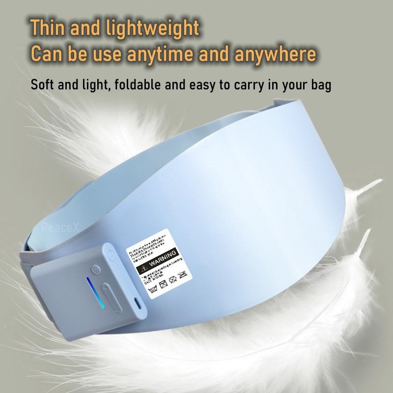 Умный EMS Тренажер для пресса Похудение Поддержка талии Вибрационный нагревающий массажер Пояс для похудения и формирования тела